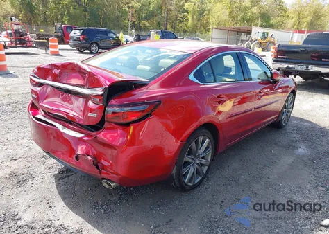 2018 Mazda Mazda6 Touring z USA, uszkodzony, nr VIN JM1GL1VM6J1301455